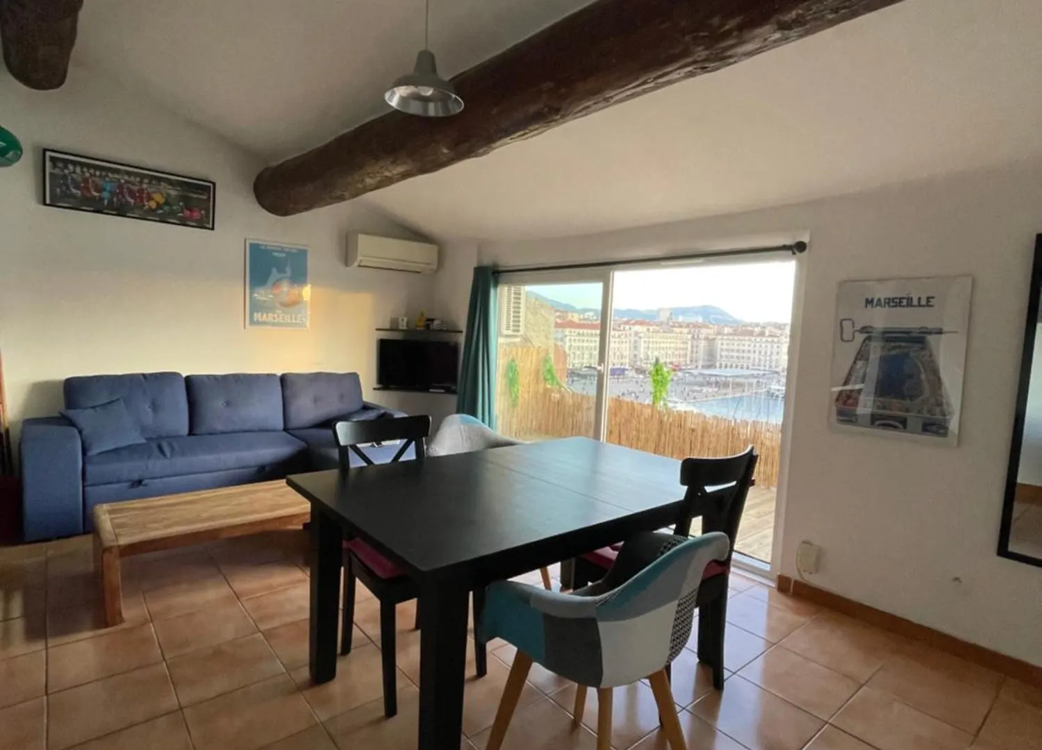 Appartement Vue Imprenable Vieux-Port Et Notre Dame Marseille France