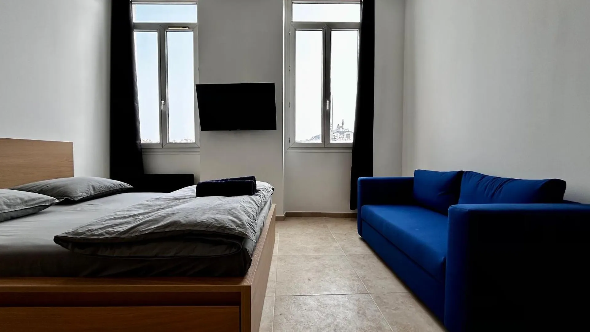 Appartement Vue Imprenable Vieux-Port Et Notre Dame Марсель 0*,  Франция