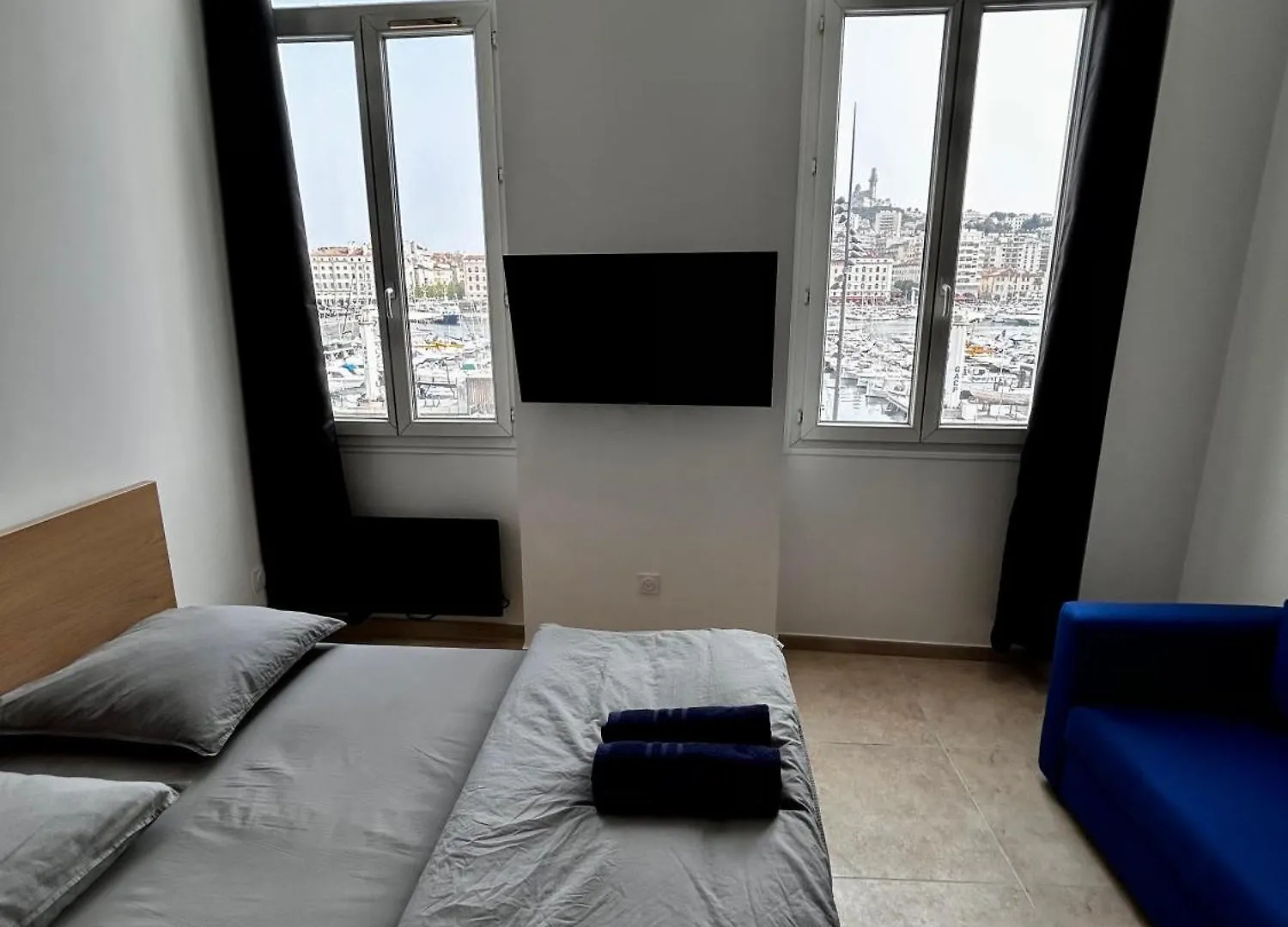 Хостел Appartement Vue Imprenable Vieux-Port Et Notre Dame Марсель